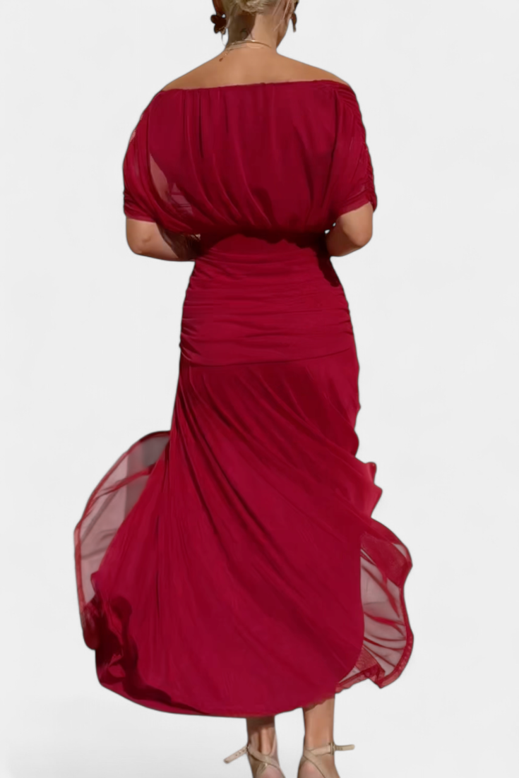Alondra Robe Longue avec Imprimé Floral Fantaisie et Décolleté en V