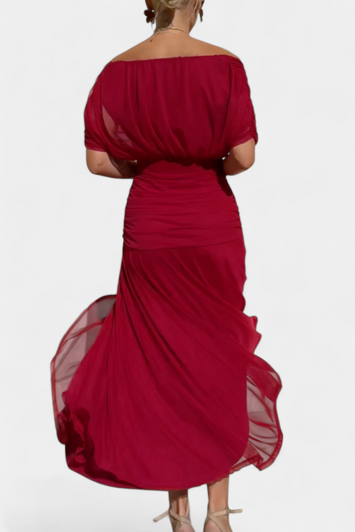Alondra Robe Longue avec Imprimé Floral Fantaisie et Décolleté en V