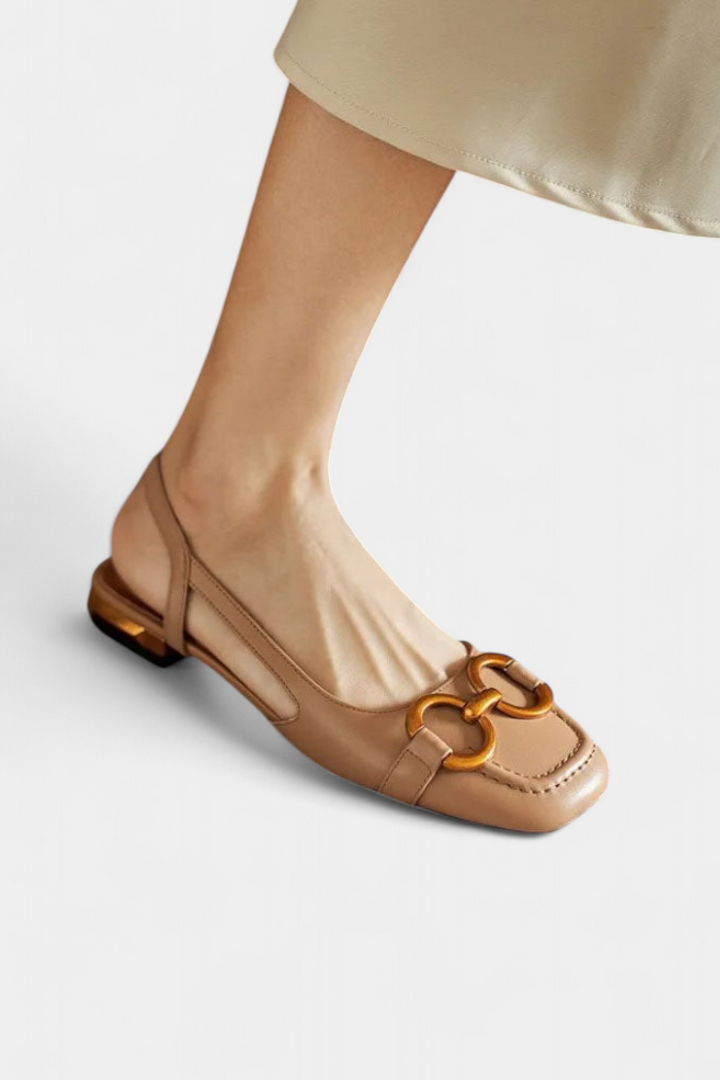 Alma Mocasines Slingback à Bout Carré