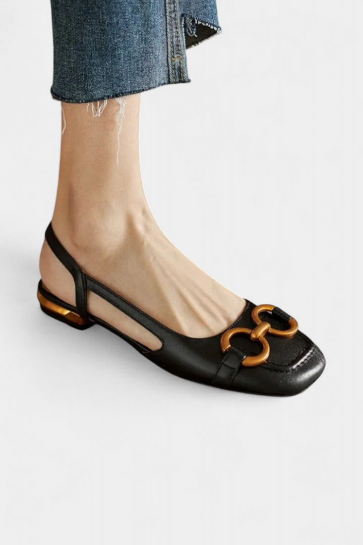 Alma Mocasines Slingback à Bout Carré