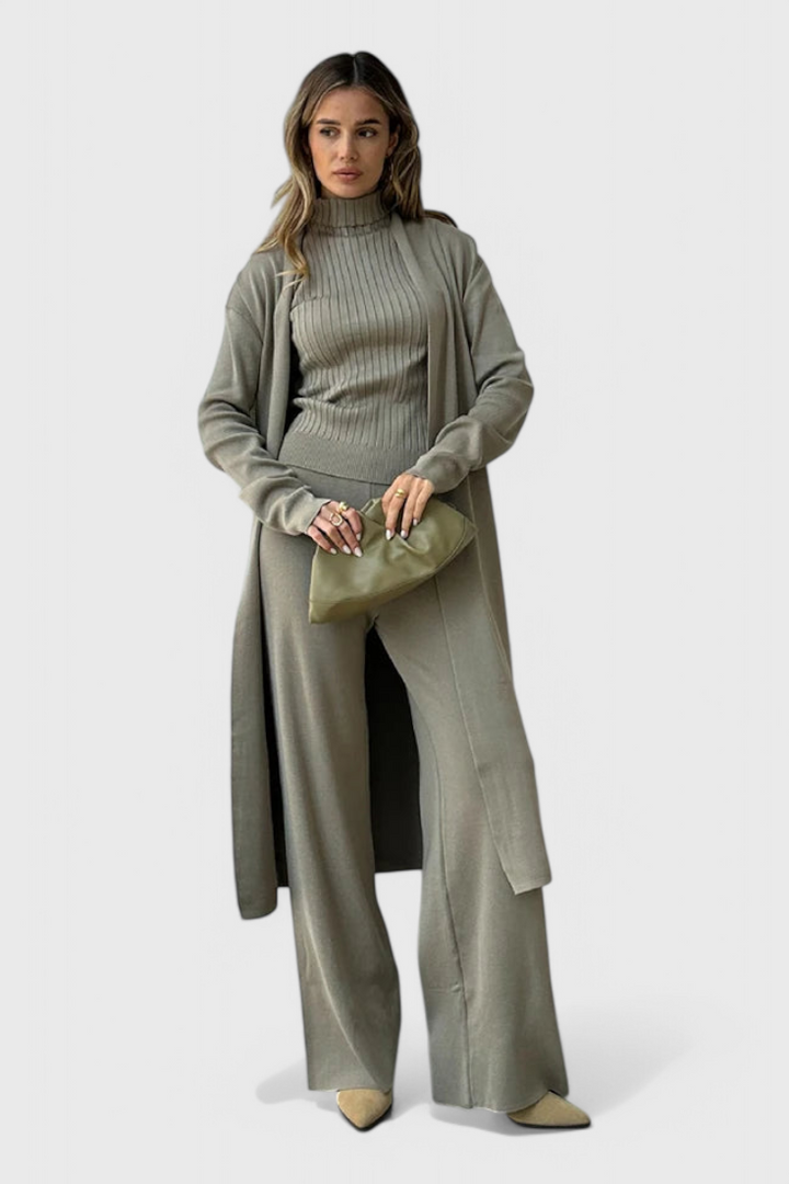 Ensemble Mahalia en Tricot de 3 Pièces