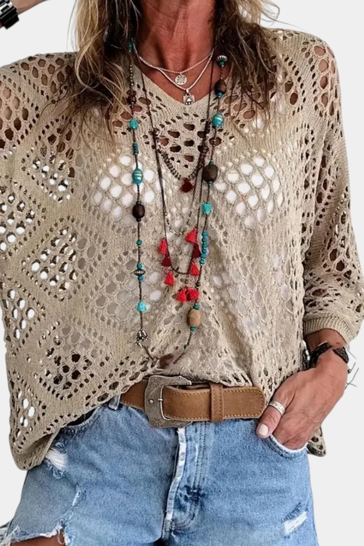 Blouse en Dentelle Fern