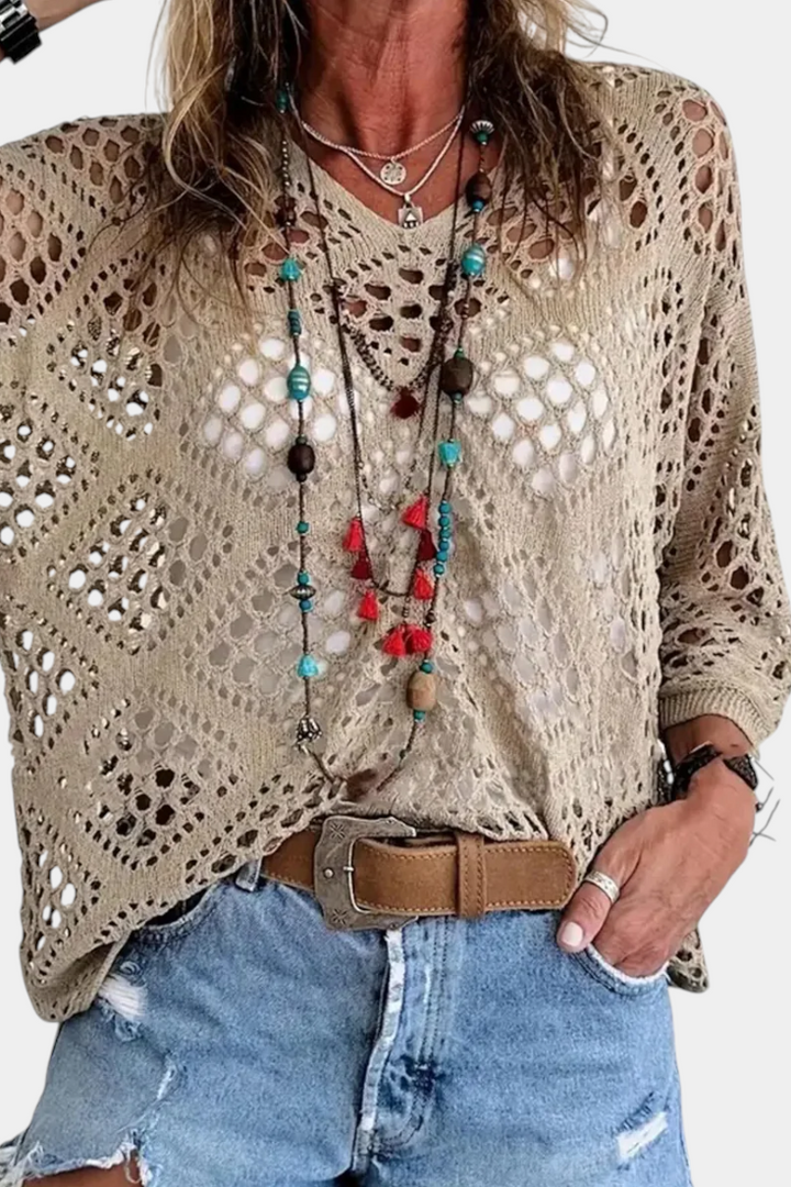 Blouse en Dentelle Fern