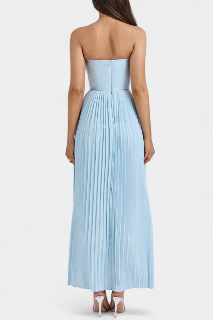 Robe Bustier Plissée Seraphina