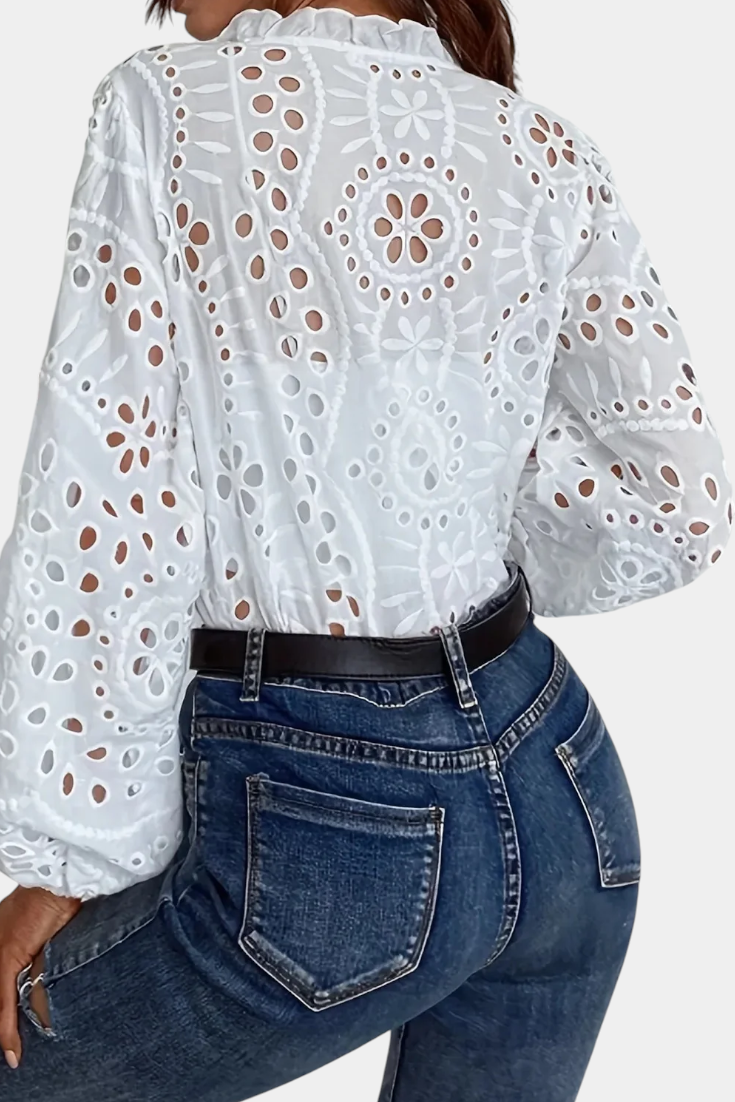 Blouse Alba avec Oeillets