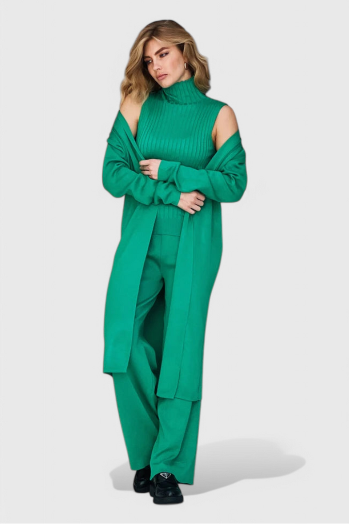 Ensemble Mahalia en Tricot de 3 Pièces