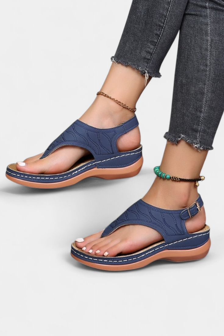 Sandales Ergonomiques Cristina avec Semelle Orthopédique