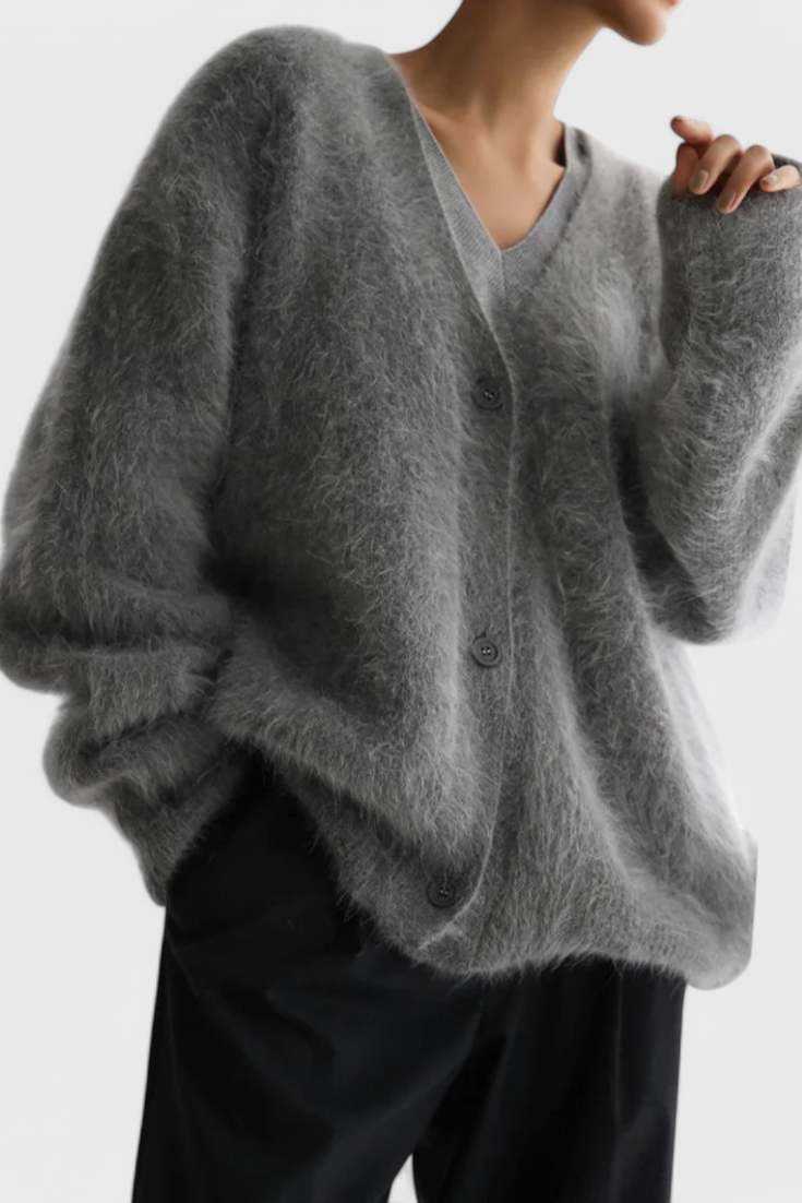 Cardigan Daniela en Mélange de Cachemire Doux