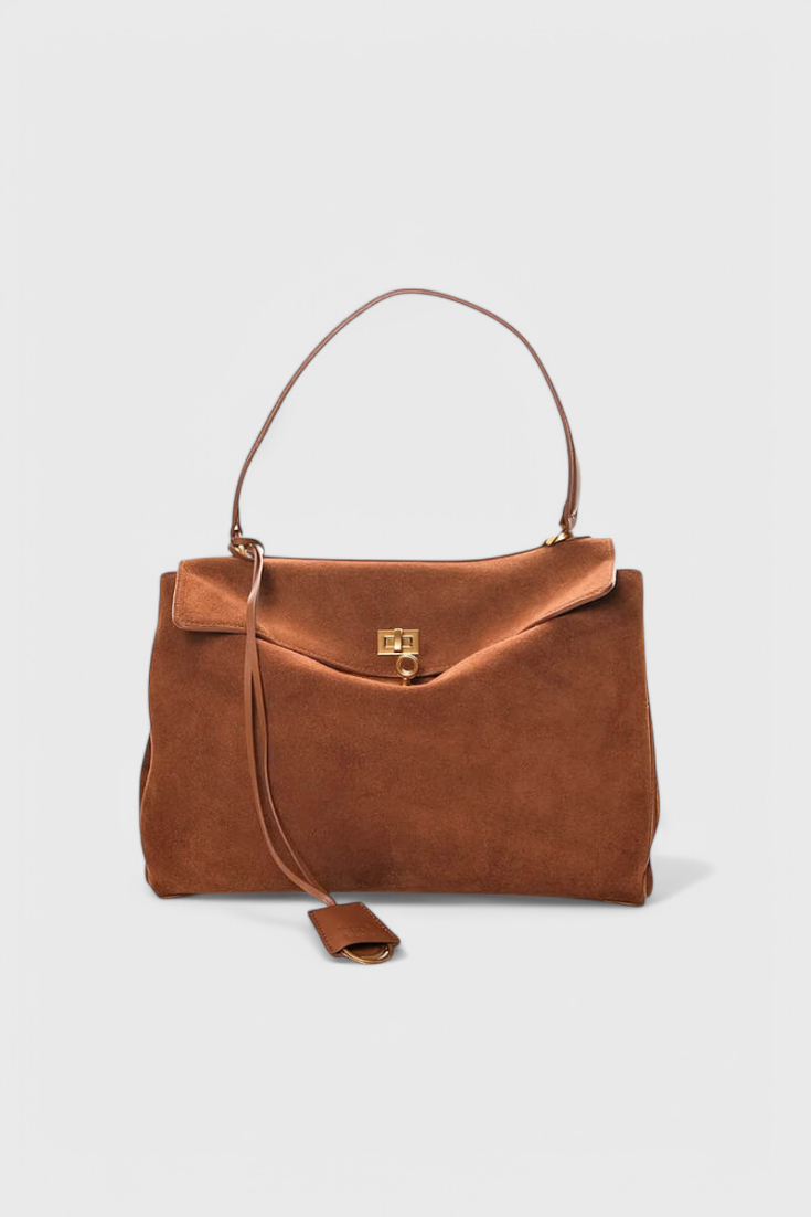 Sac à bandoulière Henna en daim