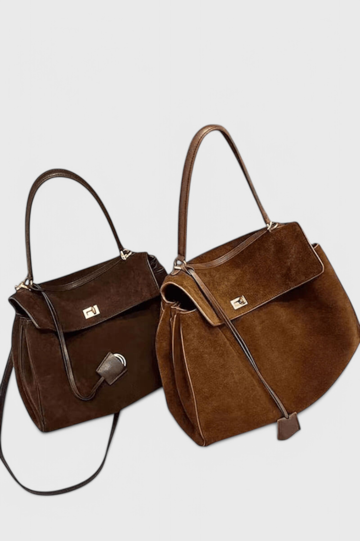 Sac à bandoulière Henna en daim