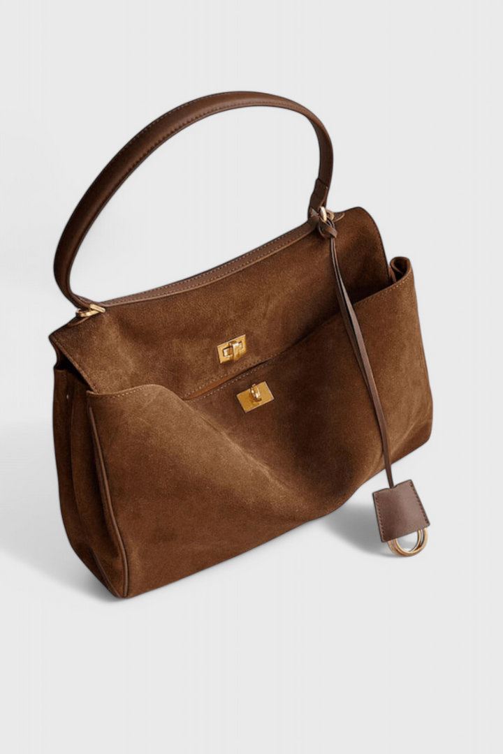 Sac à bandoulière Henna en daim