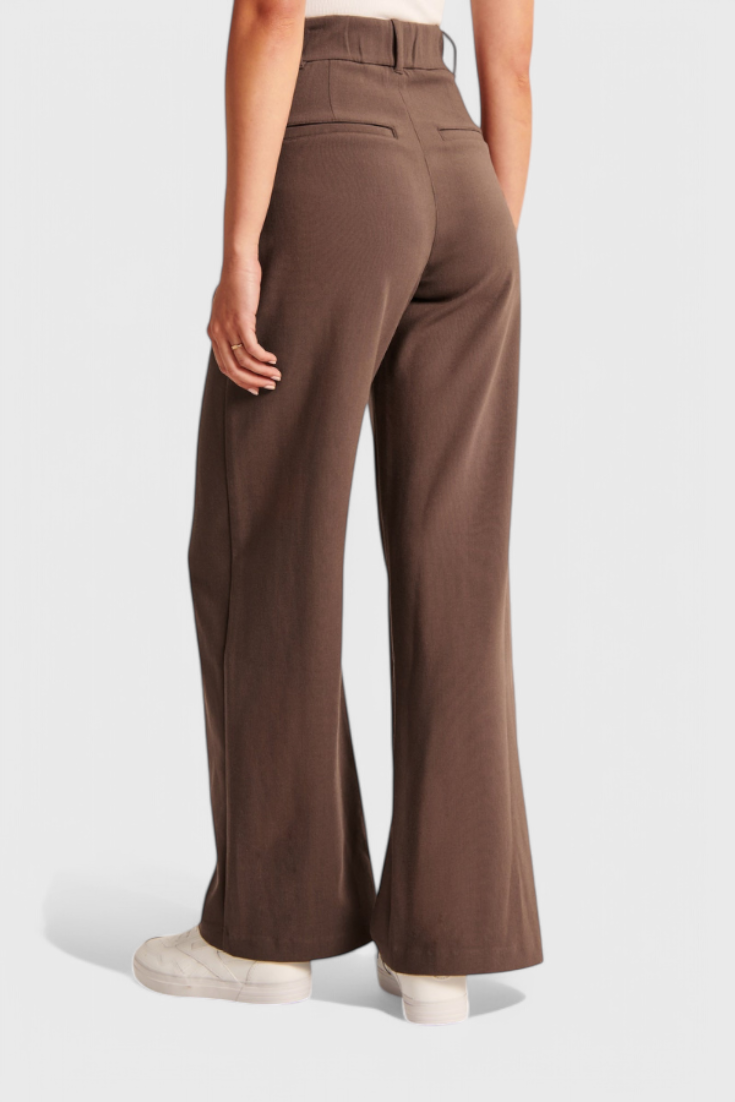 Tinashe Pantalons Tailleur à Jambe Large