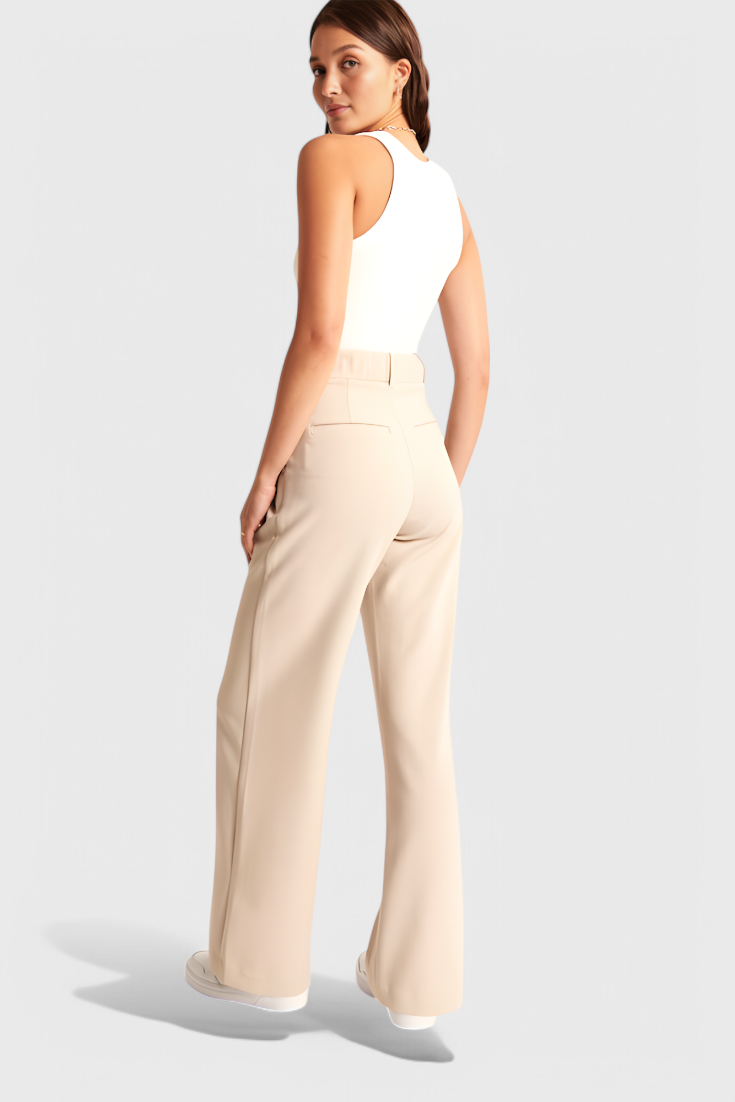 Tinashe Pantalons Tailleur à Jambe Large