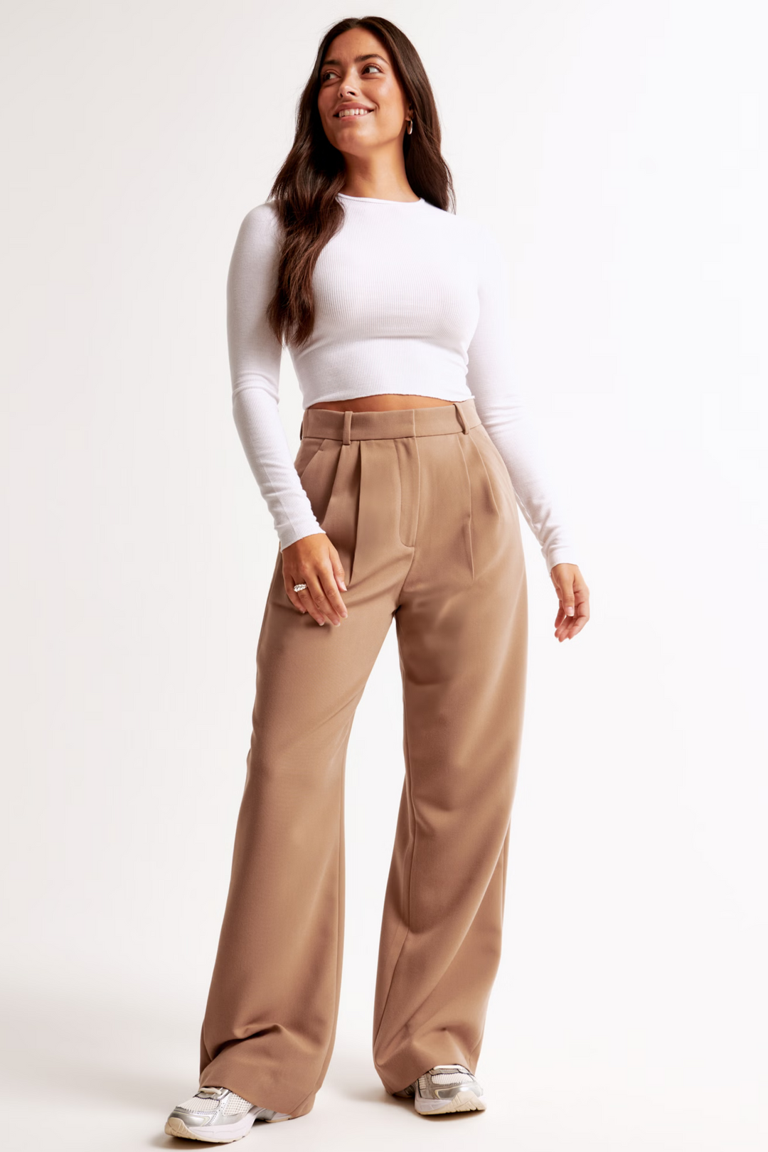 Tinashe Pantalons Tailleur à Jambe Large