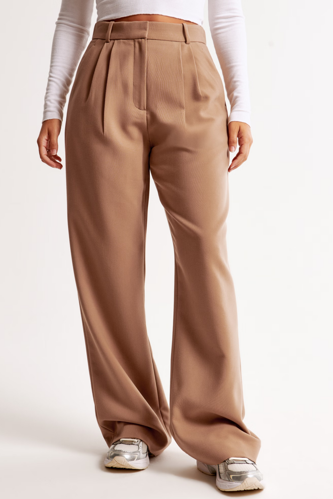 Tinashe Pantalons Tailleur à Jambe Large