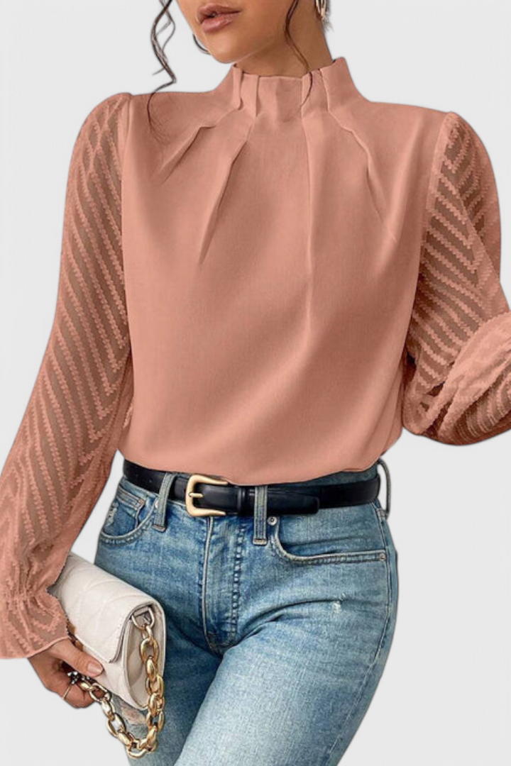 Helga Blouse à Manches Longues Nautique