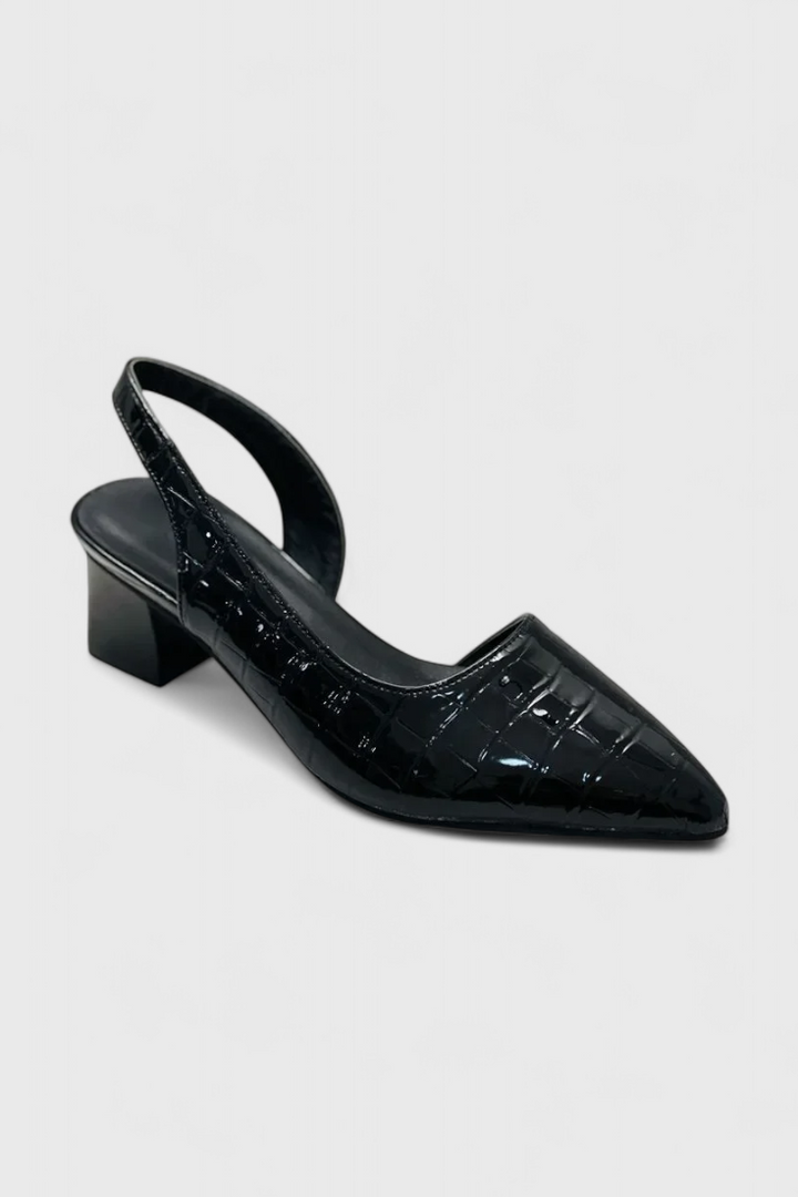 Ava Slingback à Talon Élégant avec Bout Fin
