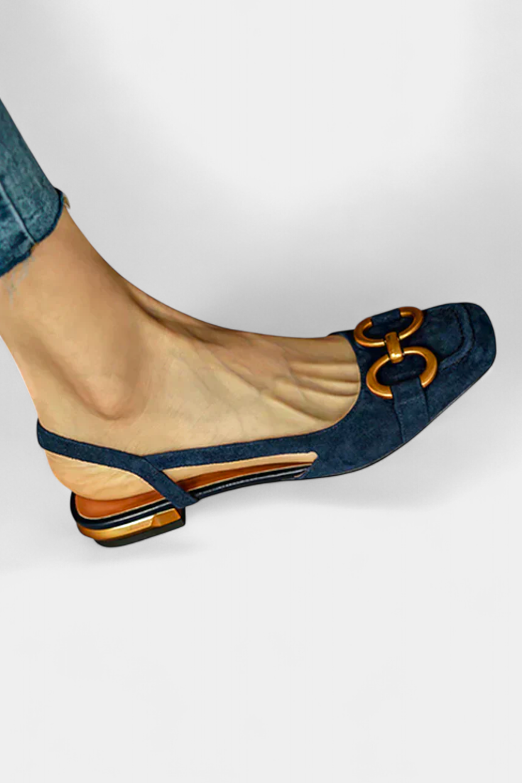 Alma Mocasines Slingback à Bout Carré
