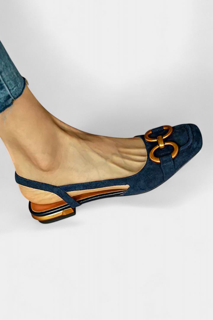 Alma Mocasines Slingback à Bout Carré