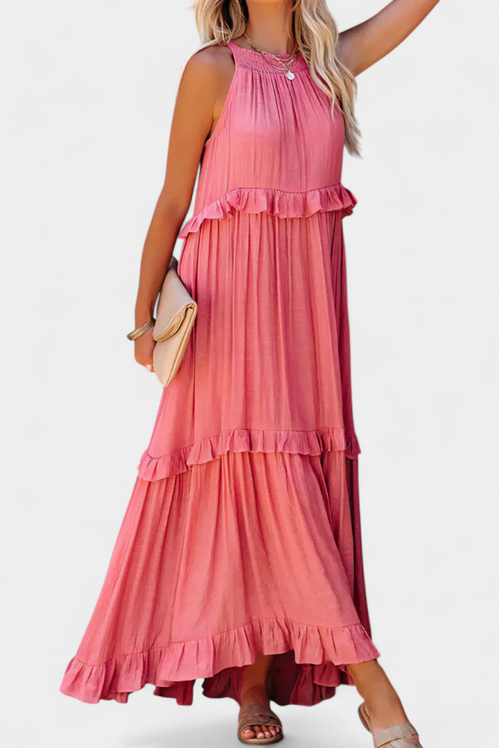 Robe Monica de Confort Intemporel et Fraîcheur Naturelle
