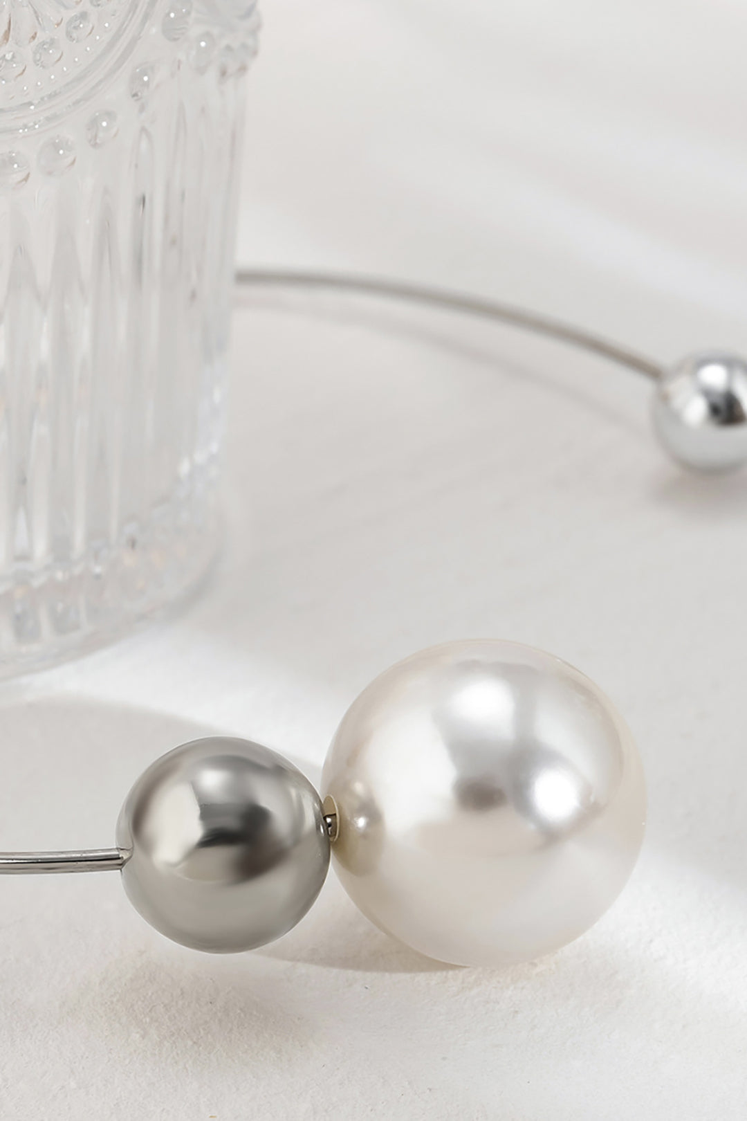 Colliers en Perles Métalliques