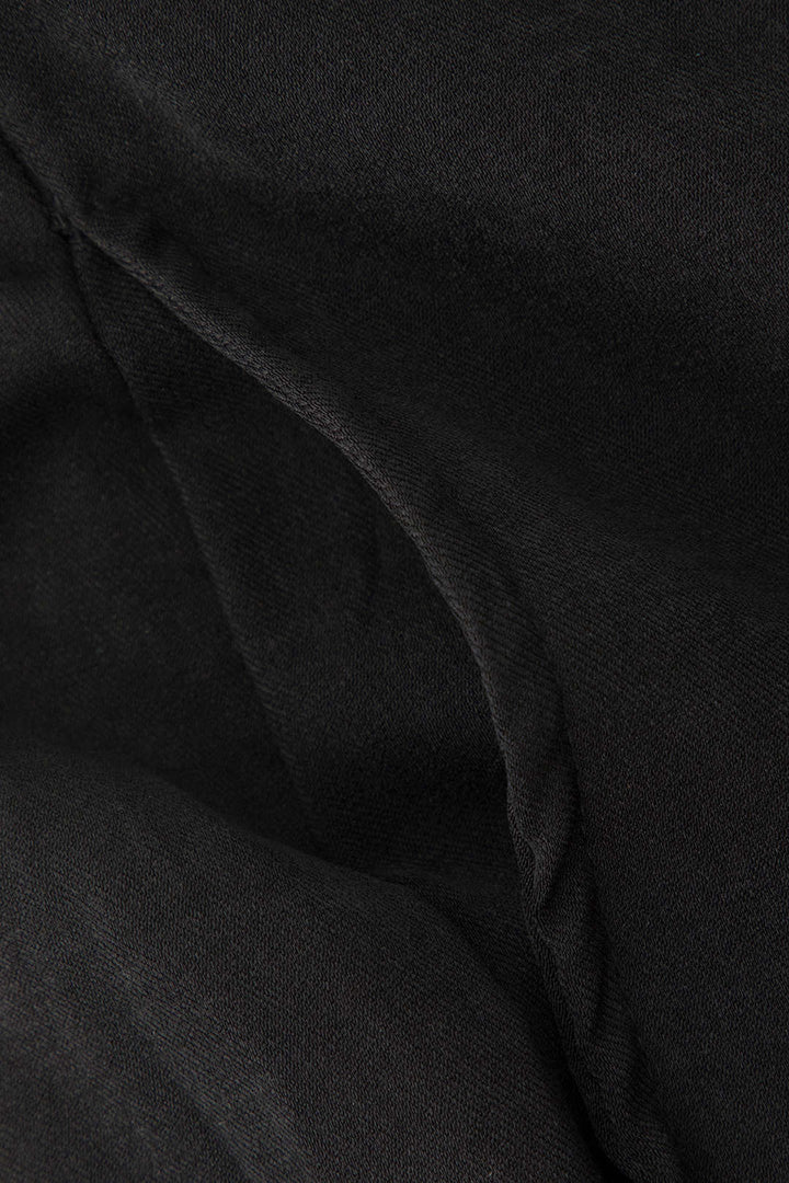 Pantalons Oaklyn Droits avec Drapé Moderne