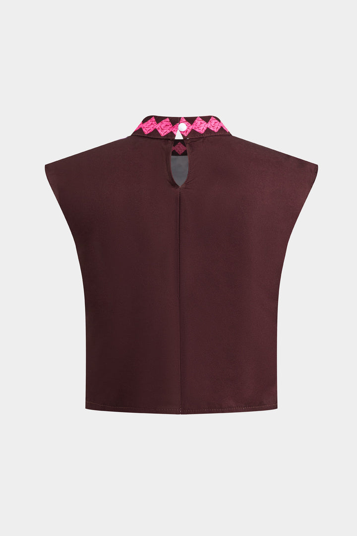 Ensemble Top et Jupe Courte Sloan Palmier de Coco