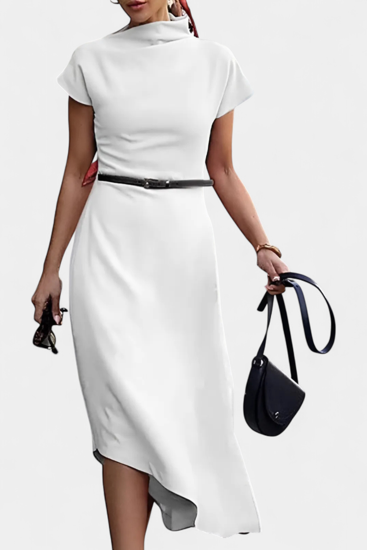 Robe Asymétrique Florence de Style Urbain