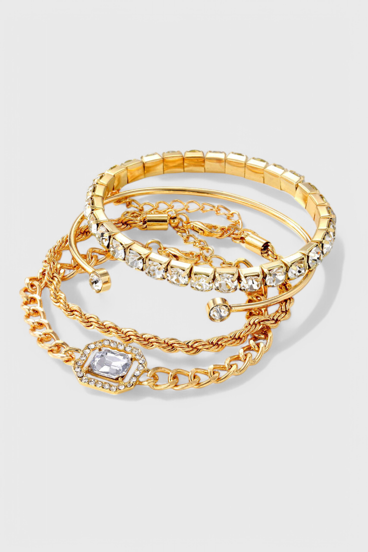 Ensemble de Bracelets avec Clous