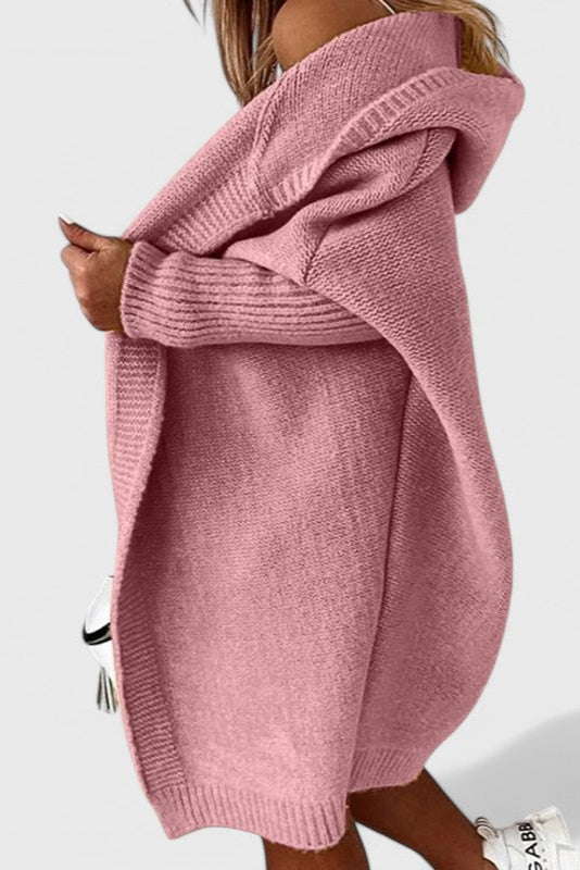 Cardigan en Tricot Oversized avec Capuche Lovisa