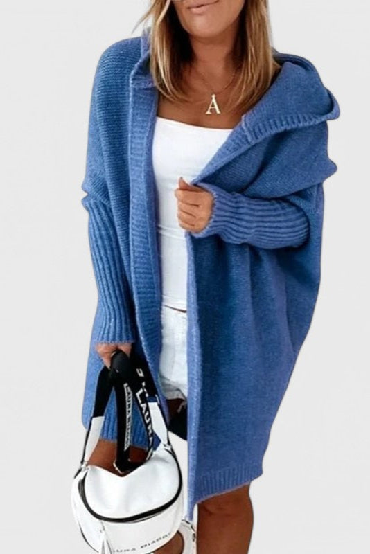 Cardigan en Tricot Oversized avec Capuche Lovisa