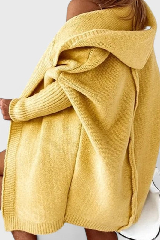 Cardigan en Tricot Oversized avec Capuche Lovisa