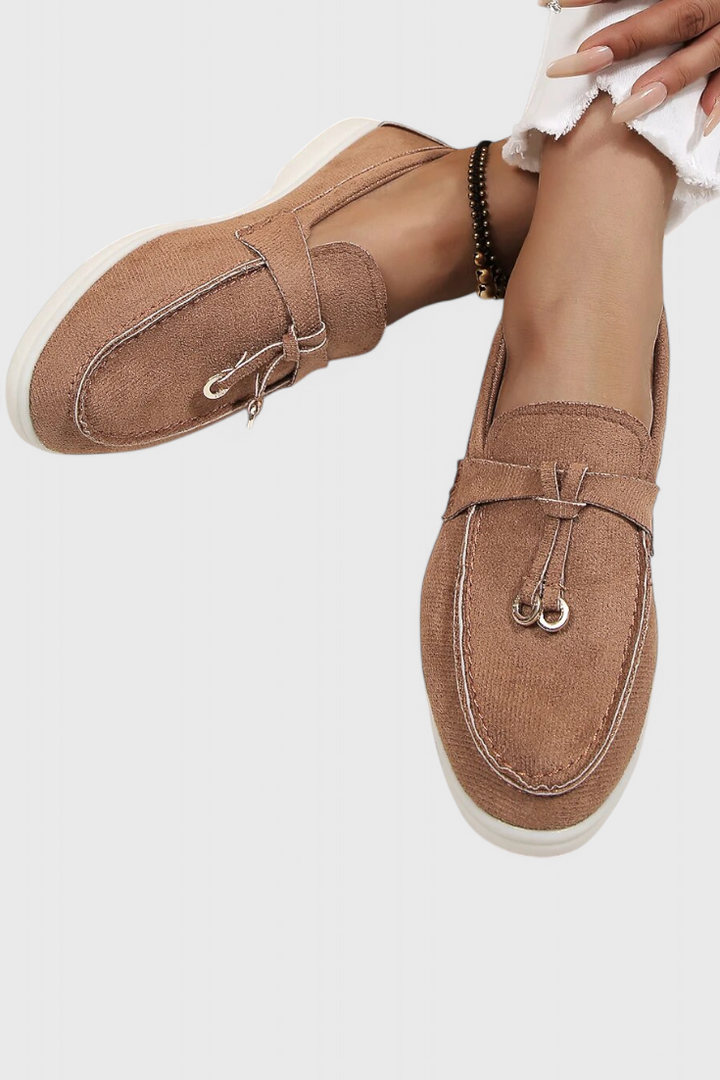 Mocassins Coralie en Finition Suédine
