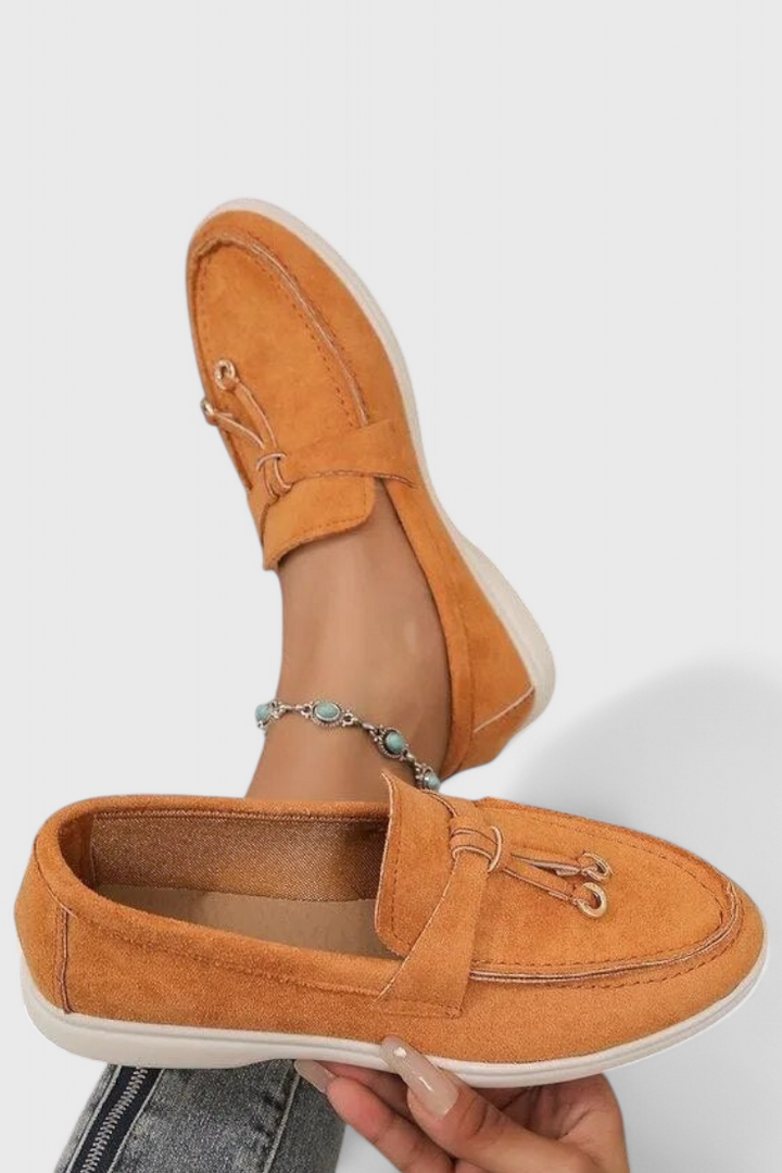 Mocassins Coralie en Finition Suédine