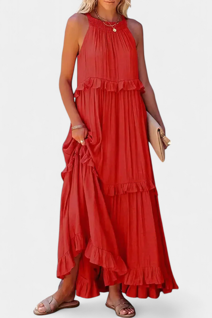 Robe Monica de Confort Intemporel et Fraîcheur Naturelle