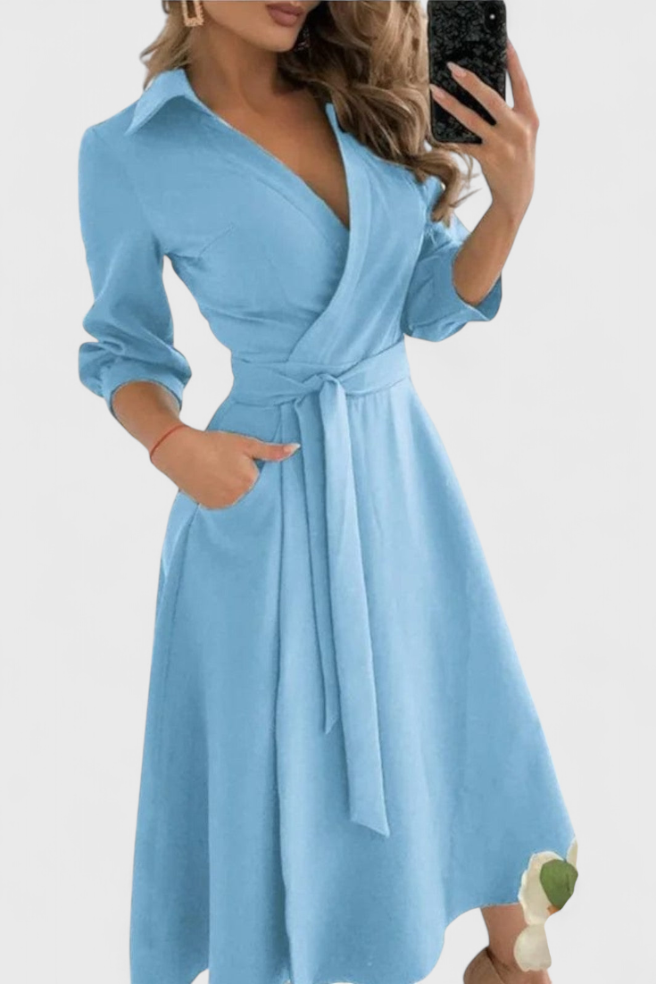 Nadja Robe Midi Élégante