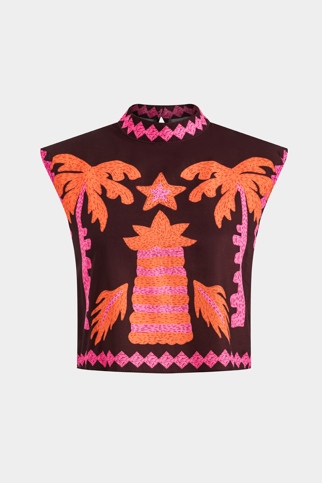 Ensemble Top et Jupe Courte Sloan Palmier de Coco