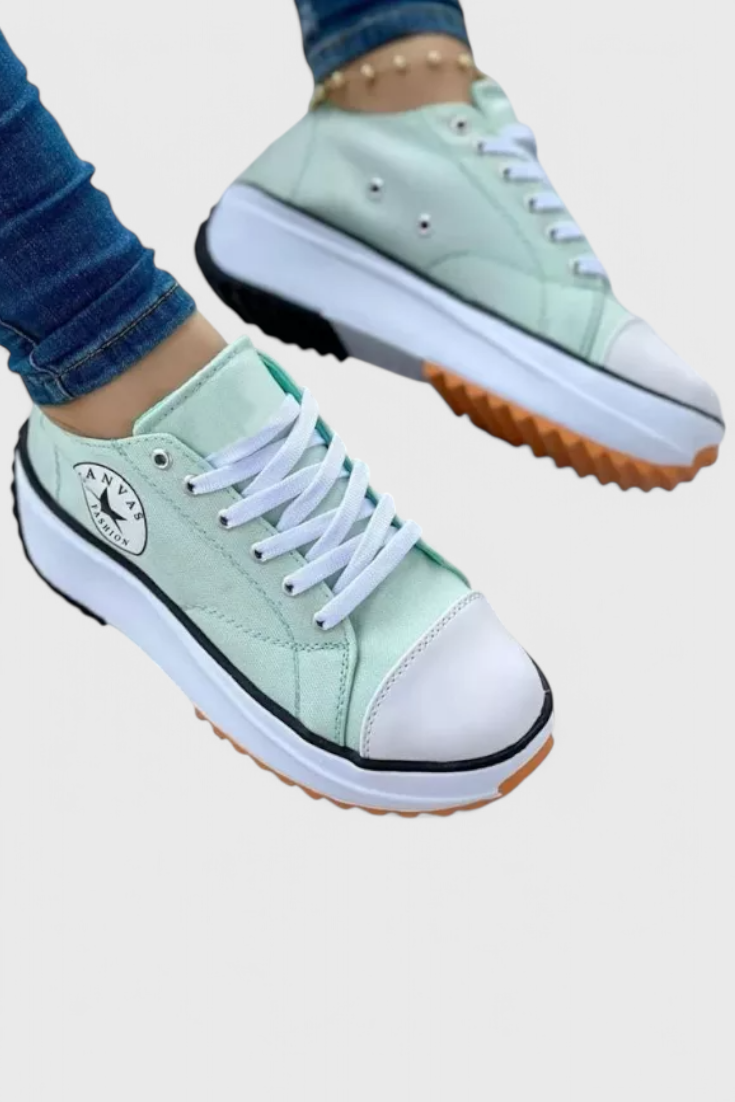 Taya Baskets en Toile Chunky