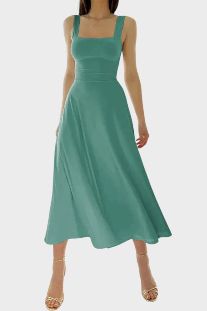 Robe Lys à Bretelles Coupe Ajustée