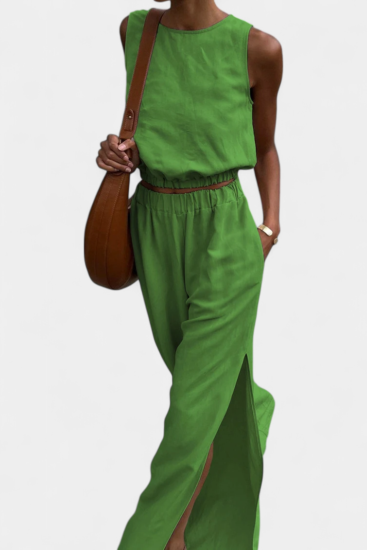 Portia Ensemble en Coton et Lin avec Ouverture Latérale