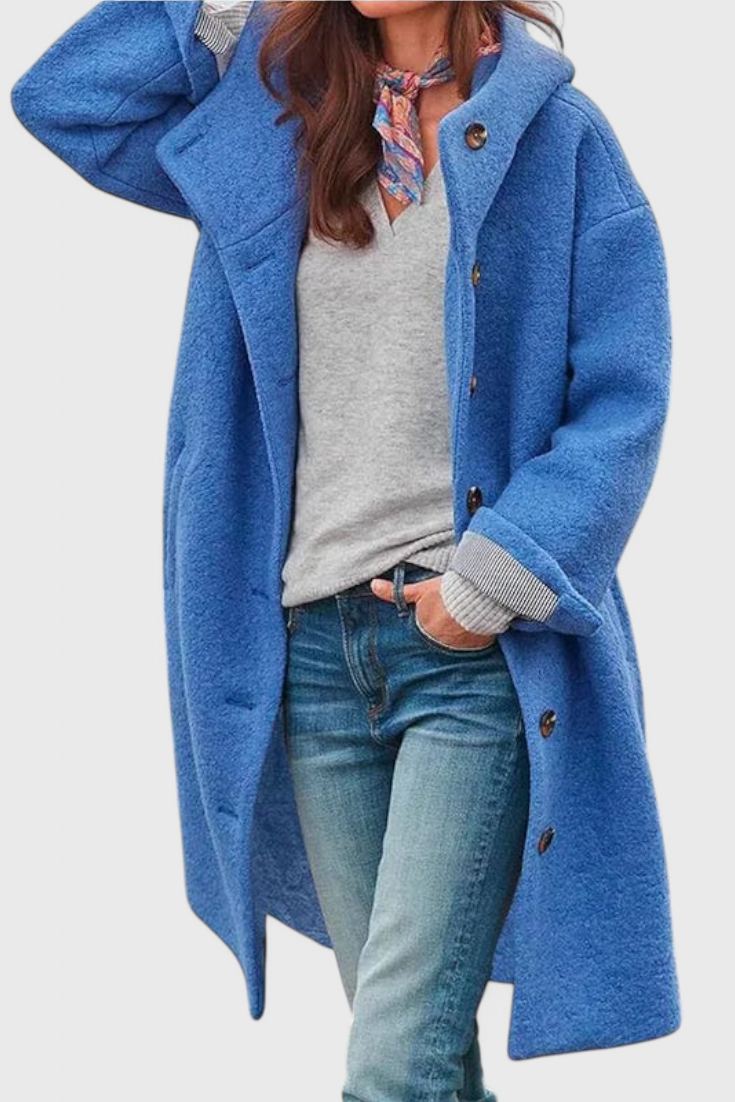 Manteau d'Hiver Élégant Penélope avec Capuche