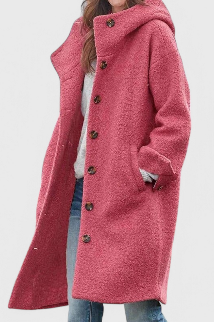 Manteau d'Hiver Élégant Penélope avec Capuche