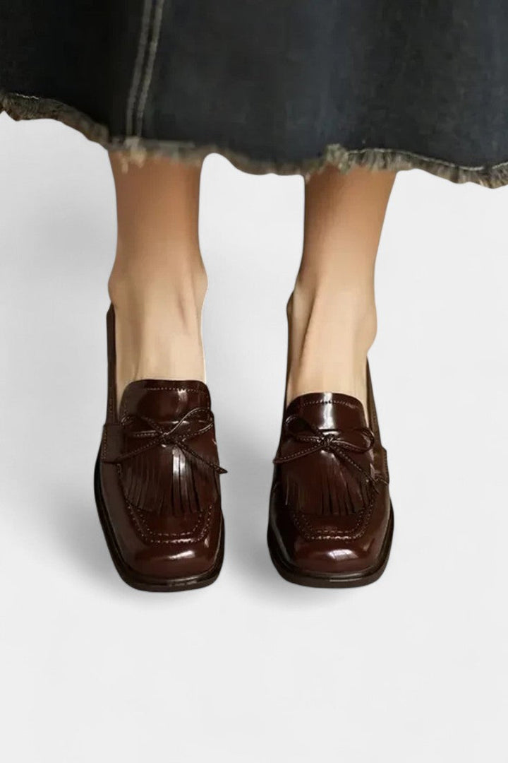 Dorothy Mary Janes avec Talon et Détail de Franges