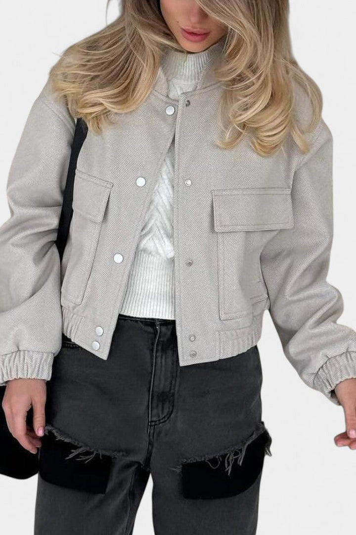 Lulu Veste Casual Minimaliste