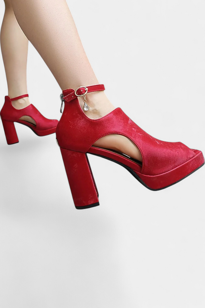 Lopez Talons Épais Multicolores