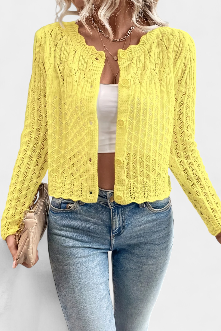 Carwen Gilet Chic Décontracté