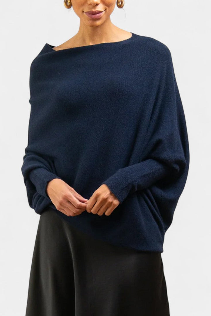 Anna Pull d'Hiver Off-Shoulder