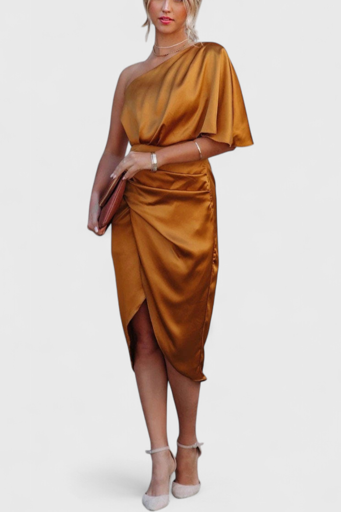 Robe Fluide Anais avec Silhouette Élégante et Intemporelle