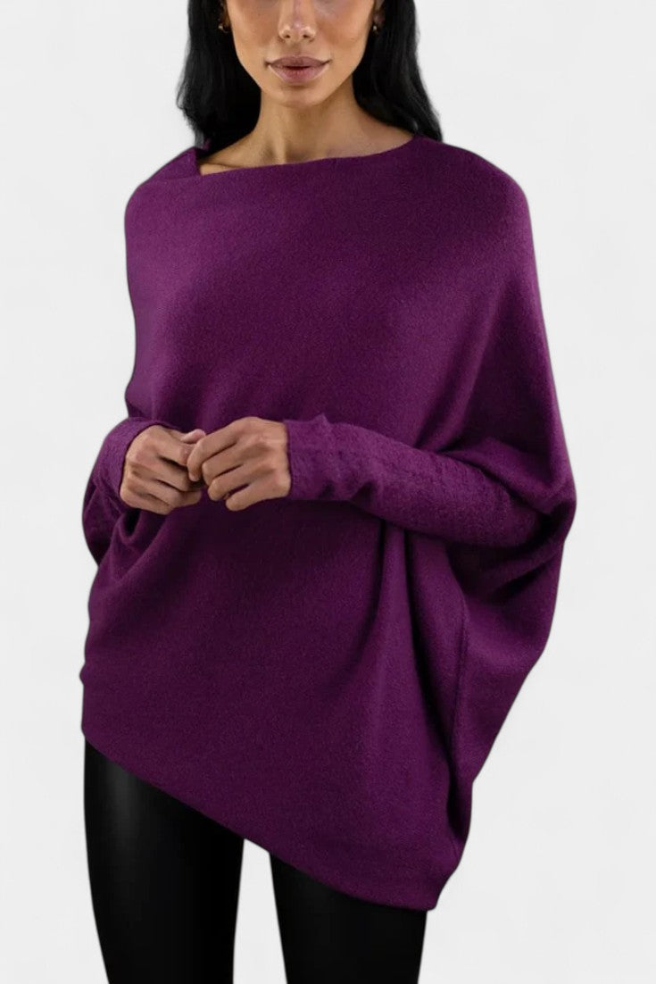 Anna Pull d'Hiver Off-Shoulder
