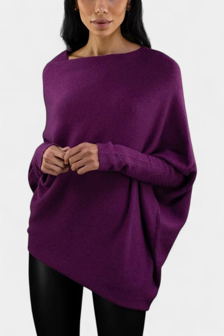 Anna Pull d'Hiver Off-Shoulder